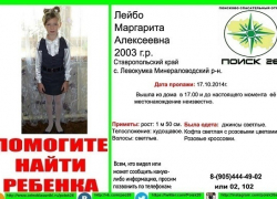 Пропавшую в МинВодах 11-летнюю девочку мог увести молодой парень