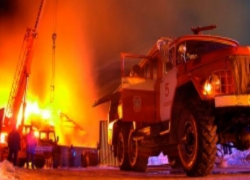 Административное здание горело на рынке Пятигорска