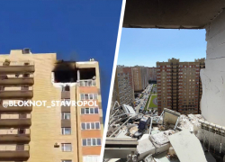 Режим ЧС ввели в Ставрополе после взрыва газа в многоквартирном доме