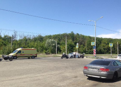 Массовым завалом завершился тест-драйв мотоциклов BMW в Ставрополе