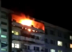 Сильный пожар в семейном общежитии взбудоражил весь Пятигорск 