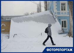 Фоторепортаж: Как Ставрополю «снесло крышу» 15 января