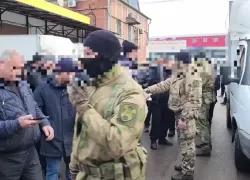 Полицейские устроили облаву на нелегальных мигрантов на Южном рынке в Ставрополе