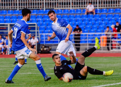 «Три «плюхи» от «барсов»: футболисты ставропольского «Динамо» порадовали осетинских болельщиков