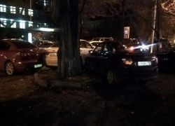 Аварию из пяти автомобилей спровоцировала женщина в центре Ставрополя