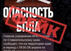 Угрозы атаки БПЛА с фейковых аккаунтов полиции и МЧС опровергли на Ставрополье