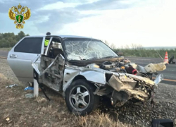 Два человека погибли в ночном ДТП на трассе в Кочубеевском округе после наезда на тросовое ограждение