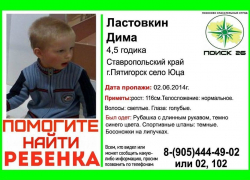 В одном из сел около Пятигорска пропал четырехлетний малыш