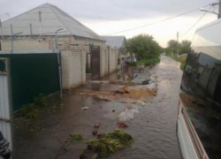 В одном из районов Михайловска подтопило несколько жилых домов