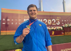 Ядро стало золотым: ставропольский богатырь победил в Подмосковье 