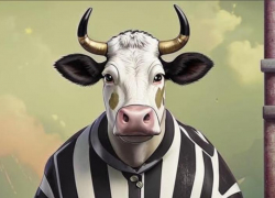 Агрессивная корова взбудоражила прямую линию губернатора Ставрополья