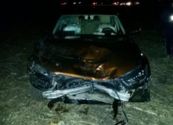   Водитель "Ауди А6" столкнул в кювет "Вольво" и уехал с места ДТП - пять человек пострадали