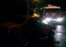 Два автомобиля столкнулись в городе Изобильный