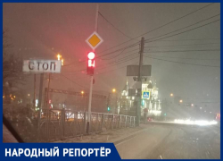 Житель Ставрополя пожаловался на долгий отсчет светофоров в центре города 