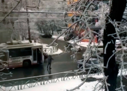 Огромная пробка образовалась в юго-западном районе Ставрополя из-за аварии