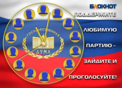 Заключительный предвыборный опрос по формированию Госдумы проводит «Блокнот Ставрополь»