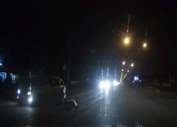 Появилось видео того, как в Михайловске была сбита девушка-пешеход