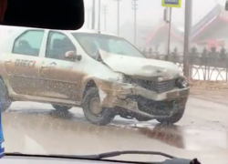 Огромная пробка образовалась на выезде из Ставрополя из-за аварии