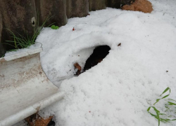 Сильный град прошел в Ставрополе — видео