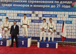 Ставропольские дзюдоисты выбили из соперников букет медалей в Армавире 