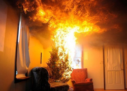 Человек погиб при пожаре в новогоднюю ночь на Ставрополье