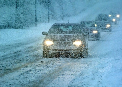 Трассу из Ставрополя к Минводам перекрыли из-за сильного снегопада