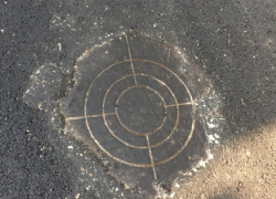 «Профессиональный» асфальт на Ташле высмеяли жители Ставрополя 