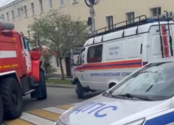 Из-за пожара в центре Ставрополя сотрудники ГИБДД ограничили движение транспорта 