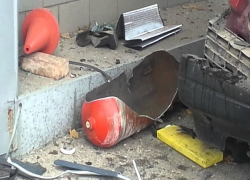 Газовый баллон внезапно взорвался на одной из легковушек  в Пятигорске