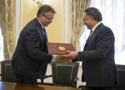 Мутко расспросил Владимирова о строительстве пяти тренировочных баз к ЧМ-2018 за 790 миллионов на Ставрополье