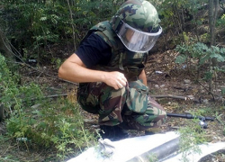 Гранатомет со следами коррозии обезвредили саперы на Ставрополье