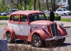 Ретро-автомобиль чудом оказался на улицах Ставрополя