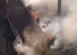 В ставропольской психбольнице вспыхнул крупный пожар