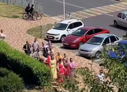 Болливуд в Ставрополе? Кришнаиты разбудили горожан воскресным утром 