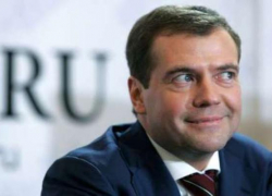 Ставропольский каравай попробовал премьер-министр Дмитрий Медведев на выставке в Москве