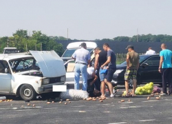 В ДТП на Ставрополье пострадали шесть человек