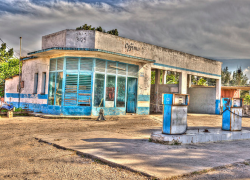 Из-за пожара в вагончике на Ставрополье едва не сгорела АЗС