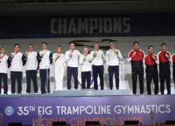 Дорожка оказалась золотой: ставропольские акробаты в Баку стали чемпионами мира