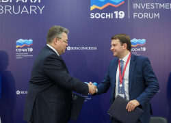 Губернатор Ставрополья подписал соглашение с министром экономического развития России