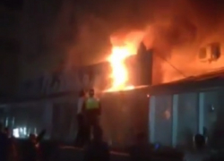 Пожар в ТЦ "Галерея" в Ставрополе попал на видео