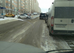 Лобовое столкновение двух легковушек произошло в Ставрополе