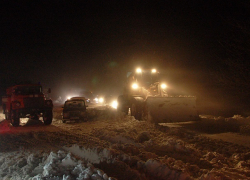 Трассу под Ставрополем перекрыли из-за сильного бокового ветра 