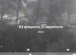 Зима в апреле: выпавший в Ставрополе снег попал на видео 