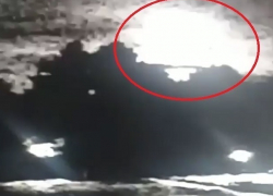 Ослепительно яркий метеорит упал ночью в Кисловодске