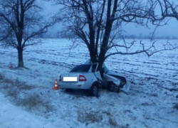 Опрокидывание "Приоры" произошло по вине водителя на Ставрополье