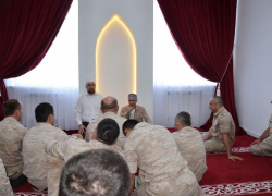 Мусульманскую молельную комнату открыли в части Росгвардии в Пятигорске