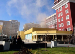 Пожар у «Ангела» уничтожил кафе и салон красоты в Ставрополе