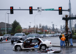 На Ставрополье девушка на ВАЗ-2110 врезалась в Ленд Ровер: двое погибли