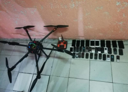 В ставропольскую колонию пытались передать телефоны при помощи квадрокоптера