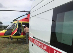 Пострадавшую в ДТП с переломом позвоночника доставили в Ставрополь на вертолете